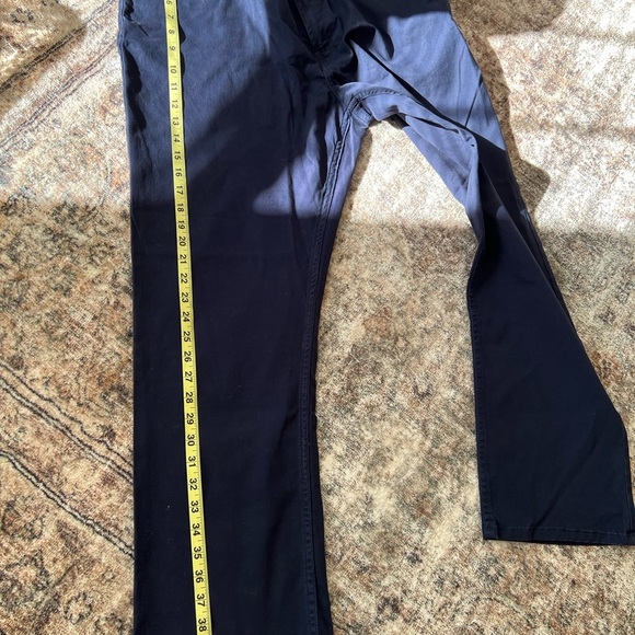 4/$25 IZOD Mens Stretch Twill Pants Straight Fit  Weekender Navy sz 38X30 Casual - Picture 12 of 16